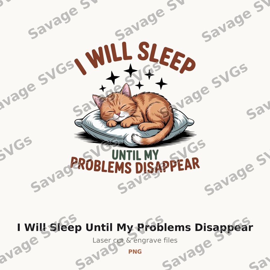 I Will Sleep Until My Problems Disappear