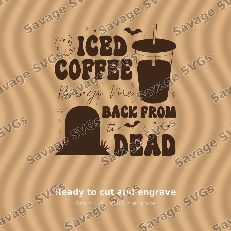 Iced Coffee Brings Me Back From The Dead