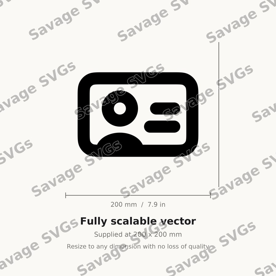 ID Card Icon