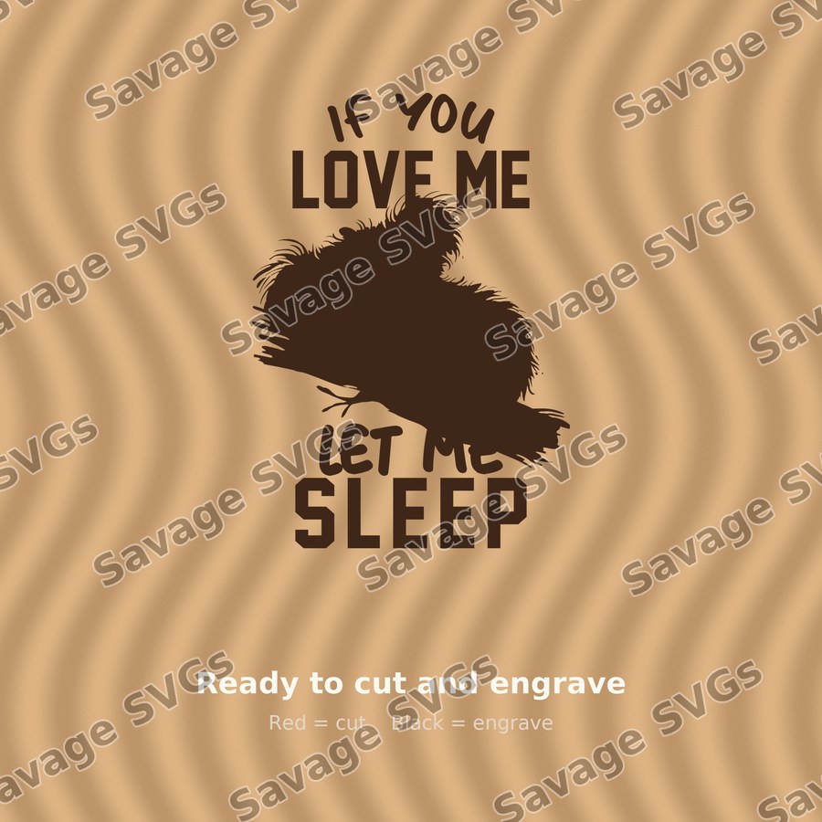 If You Love Me Let Me Sleep