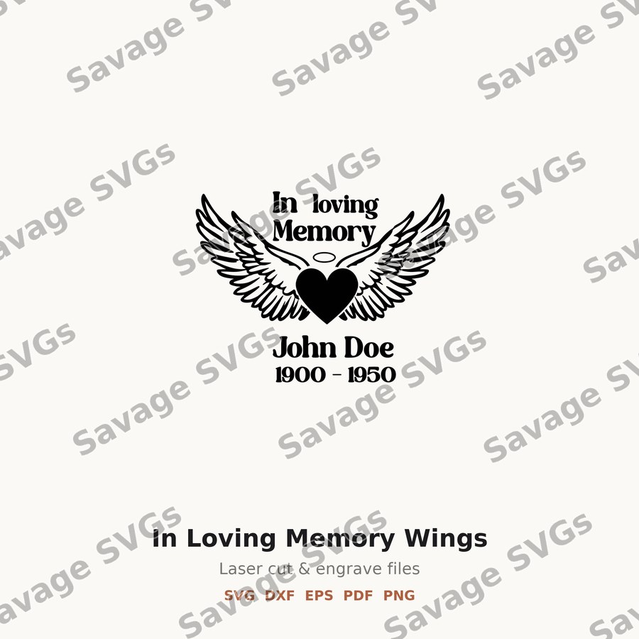 In Loving Memory Wings