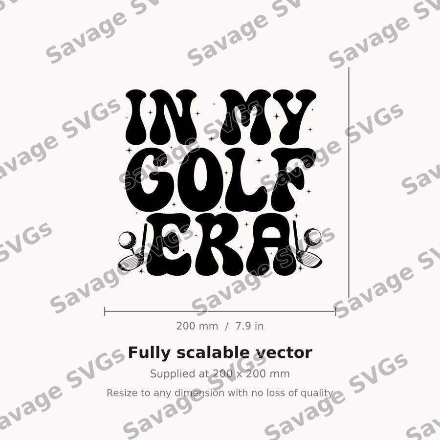 In My Golf Era