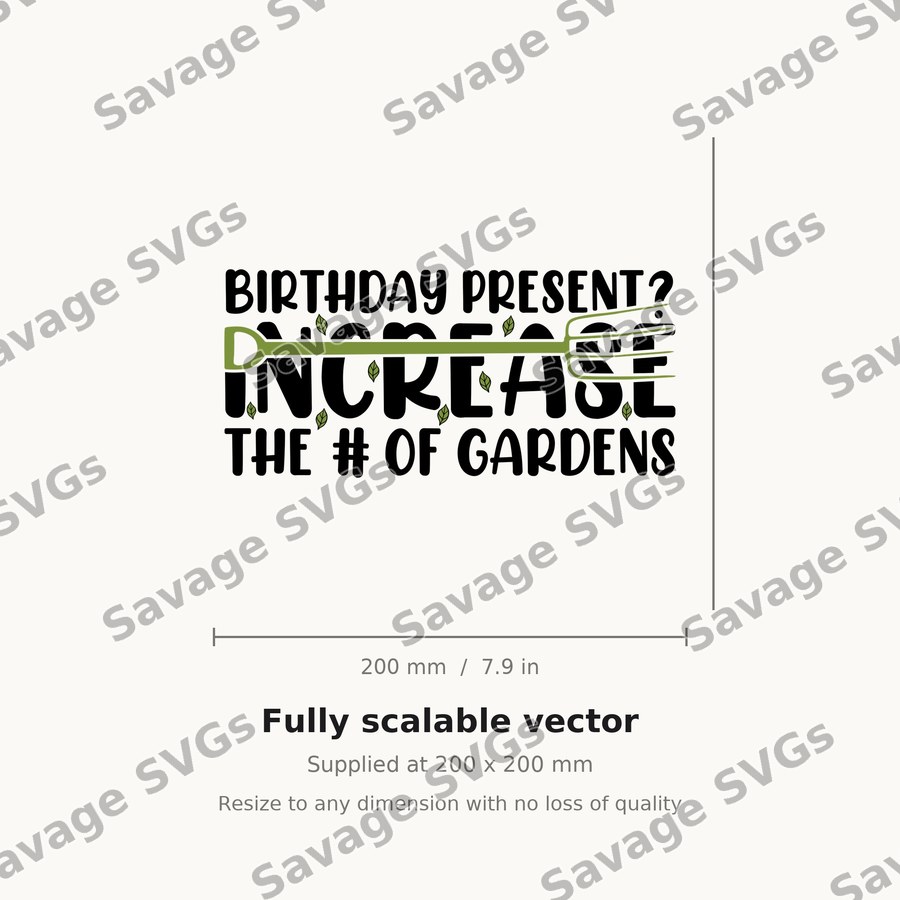 Increase The Gardens