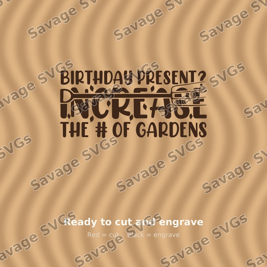 Increase The Gardens
