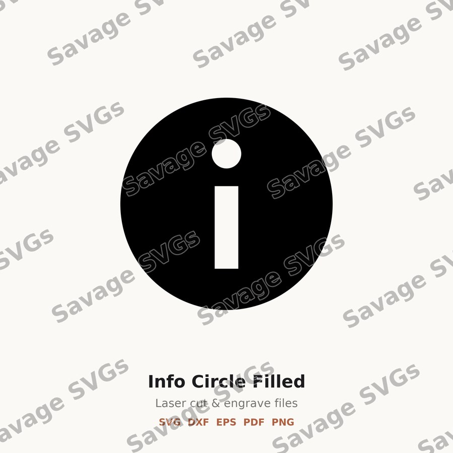 Info Circle Filled