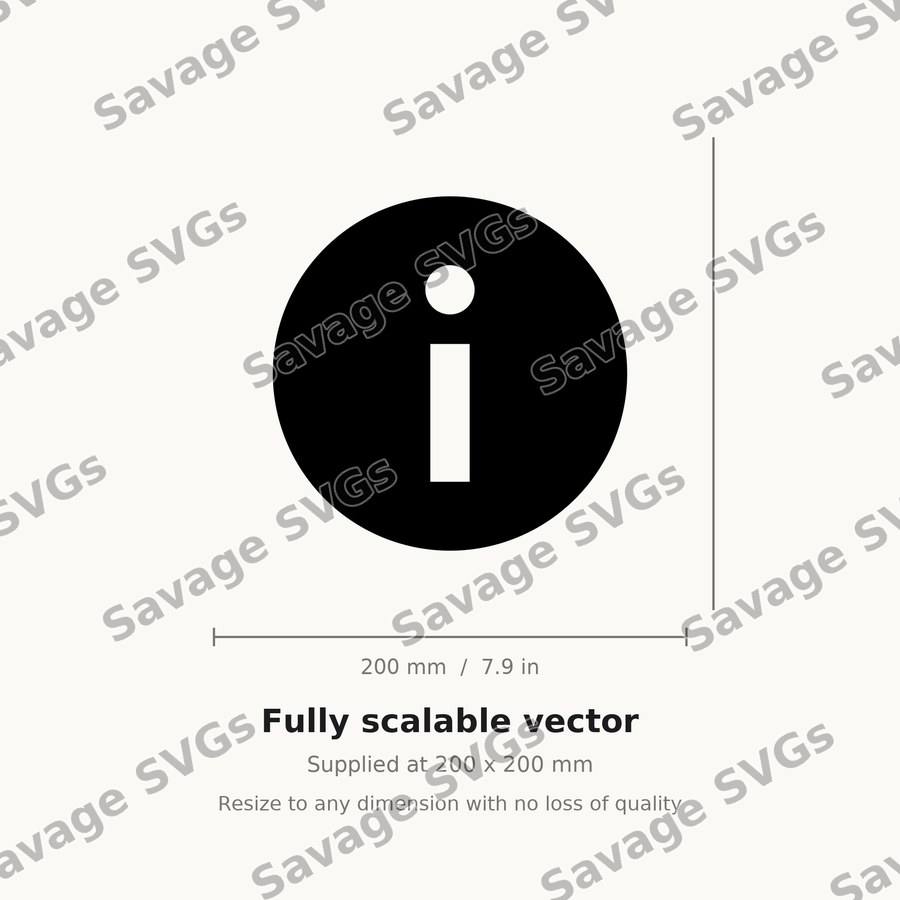 Info Circle Filled