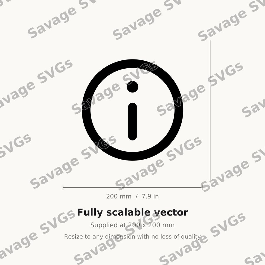 Info Circle Outline