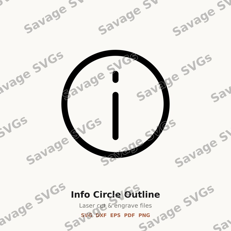 Info Circle Outline
