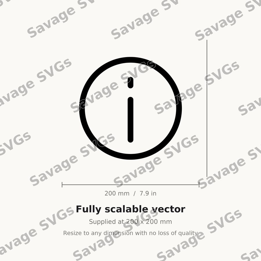 Info Circle Outline