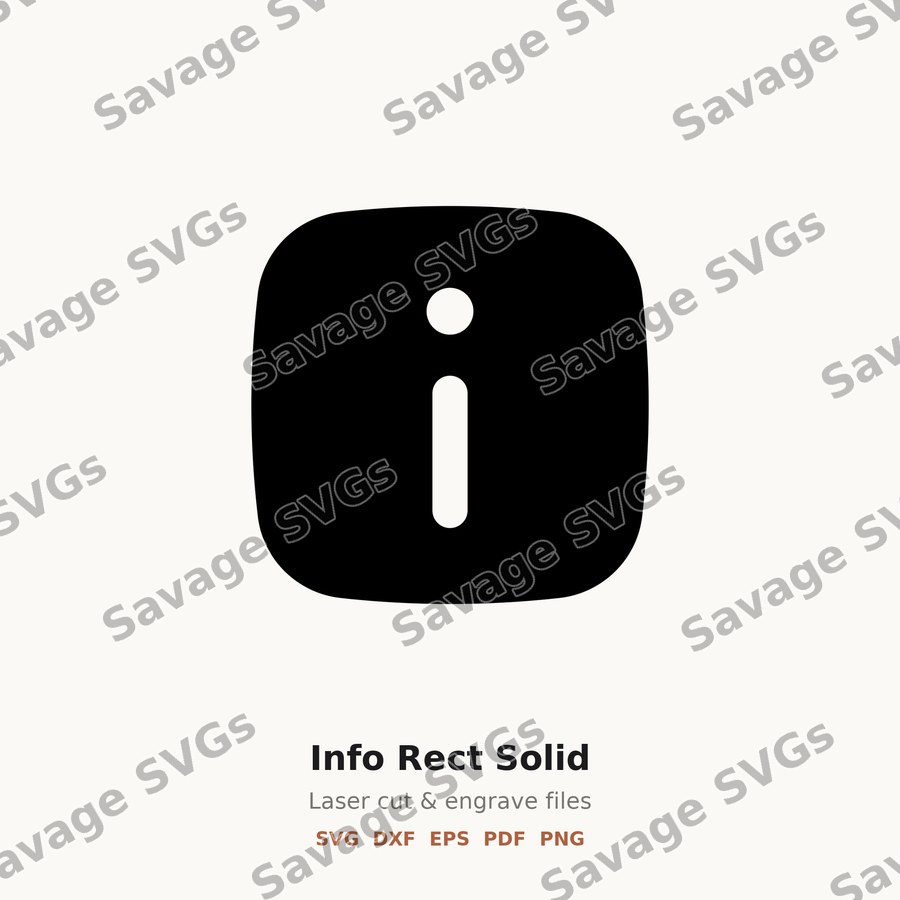 Info Rect Solid