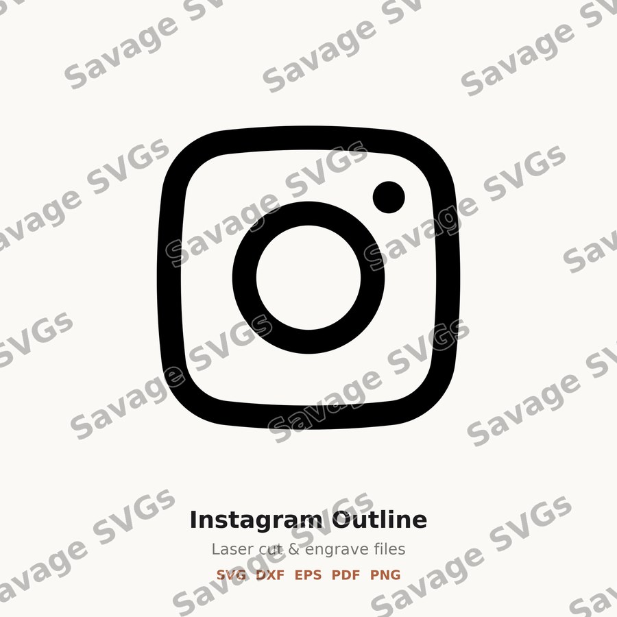 Instagram Outline