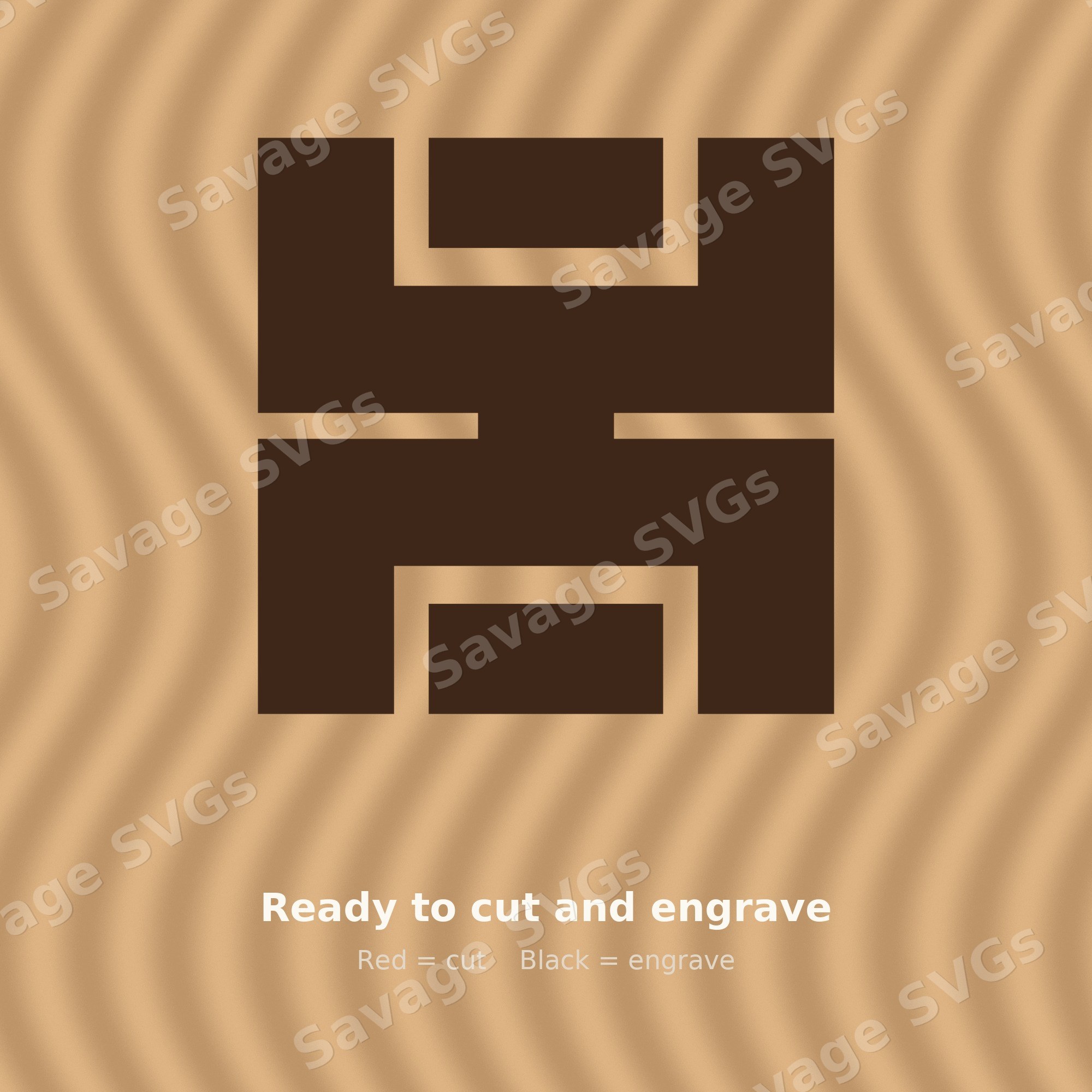 Interlocking Geometric Puzzle