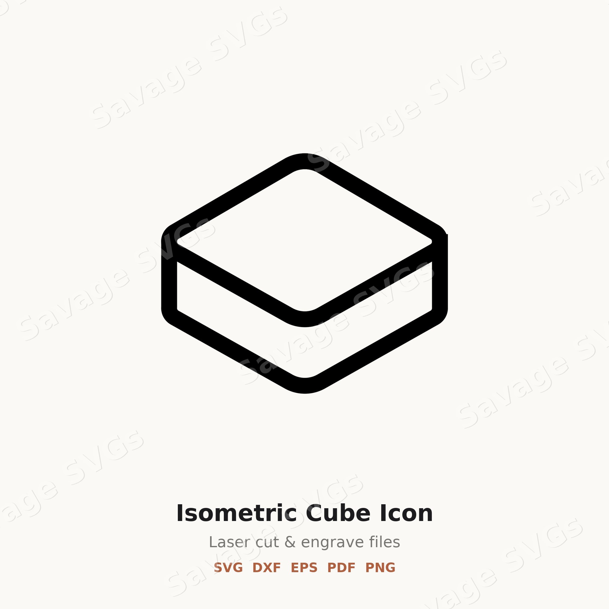 Isometric Cube Icon