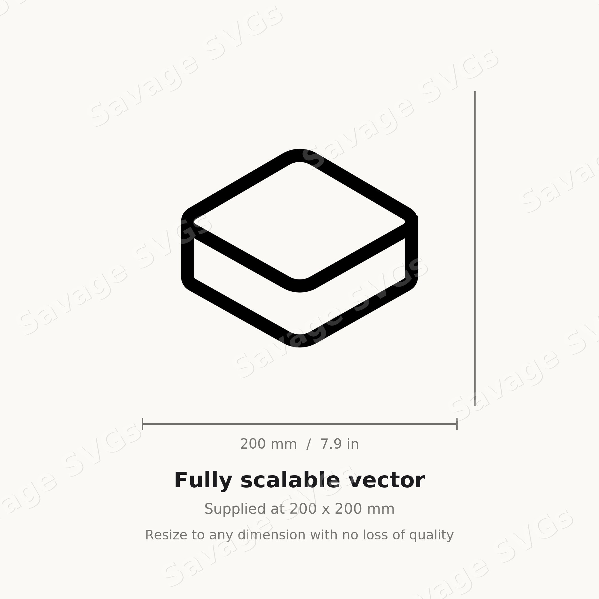 Isometric Cube Icon