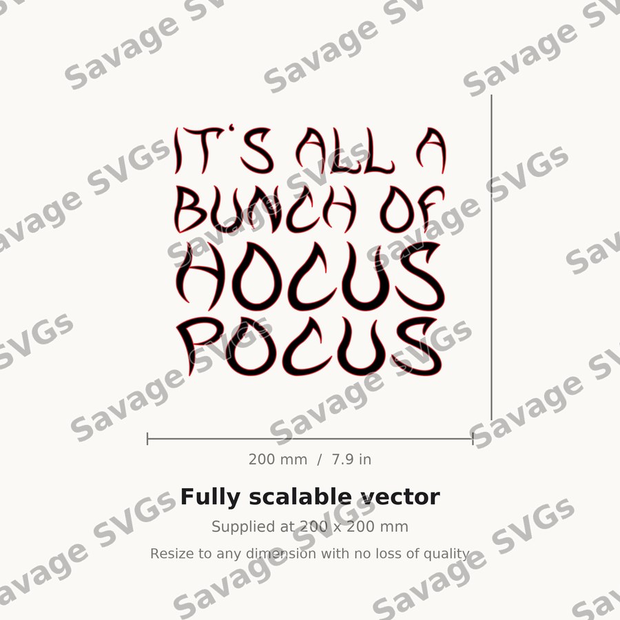 It's All A Bunch Of Hocus Pocus