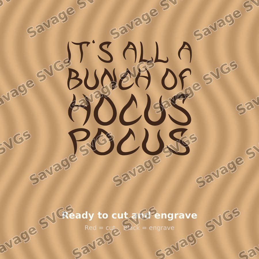 It's All A Bunch Of Hocus Pocus