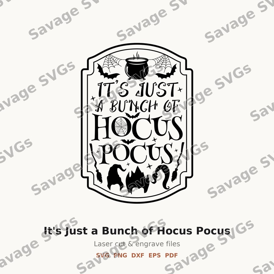 It's Just a Bunch of Hocus Pocus