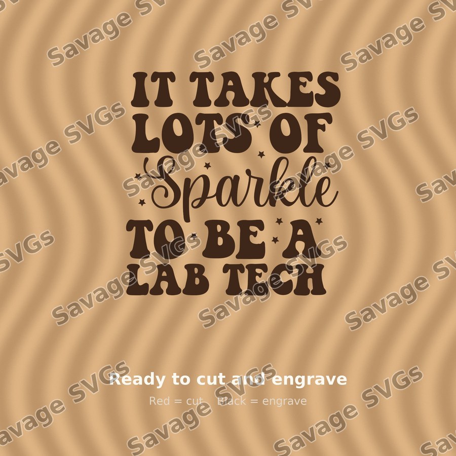 It Takes Lots Of Sparkle To Be A Lab Tech