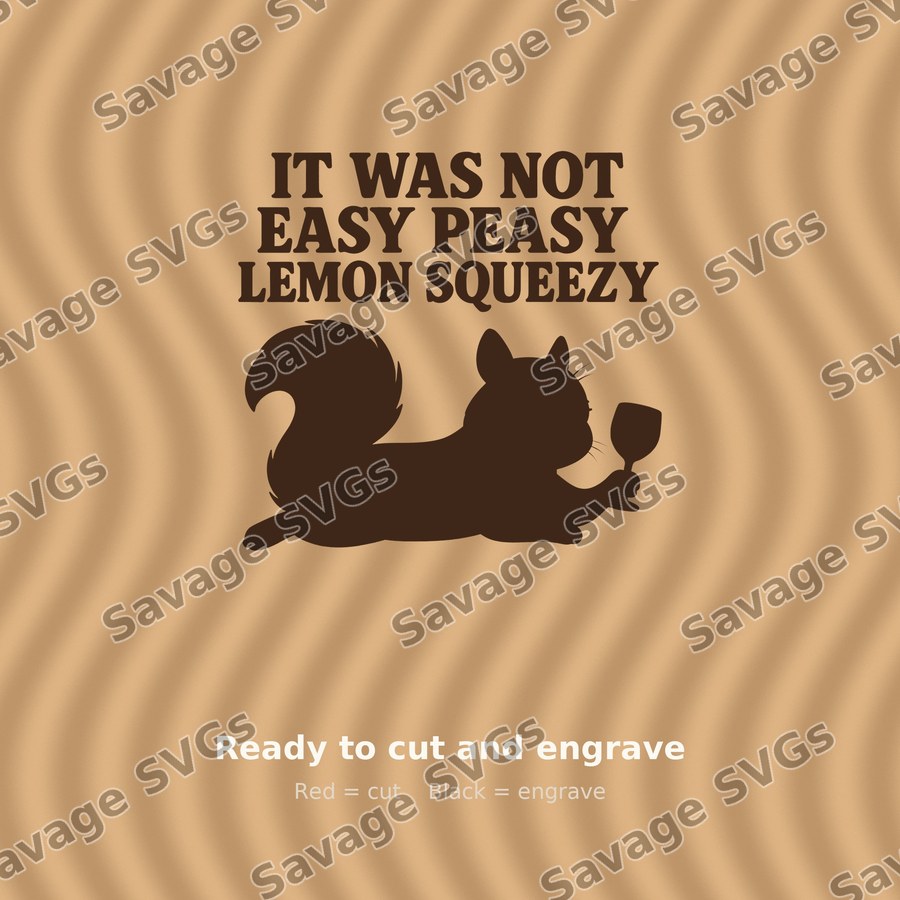 It Was Not Easy Peasy Lemon Squeezy