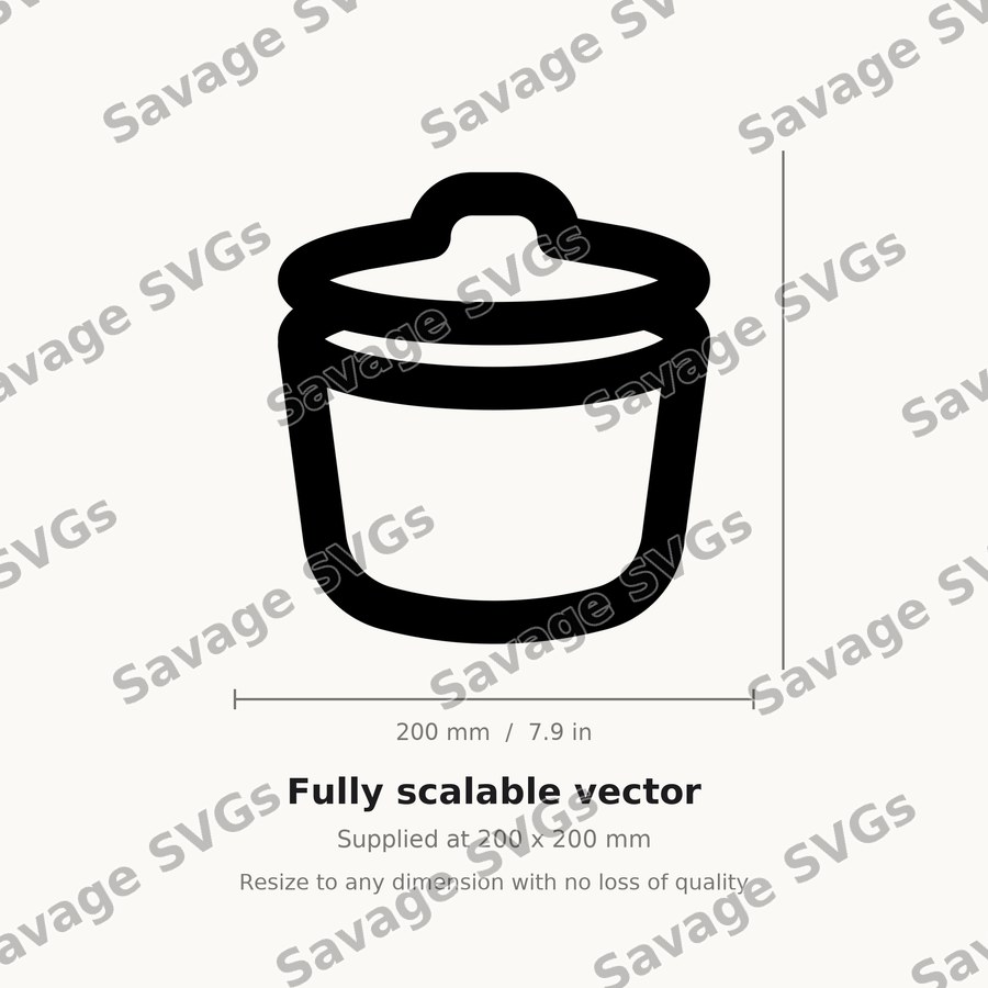 Jar With Lid