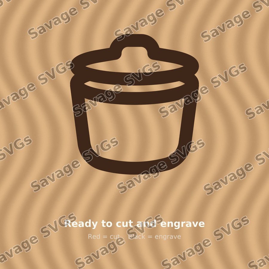 Jar With Lid