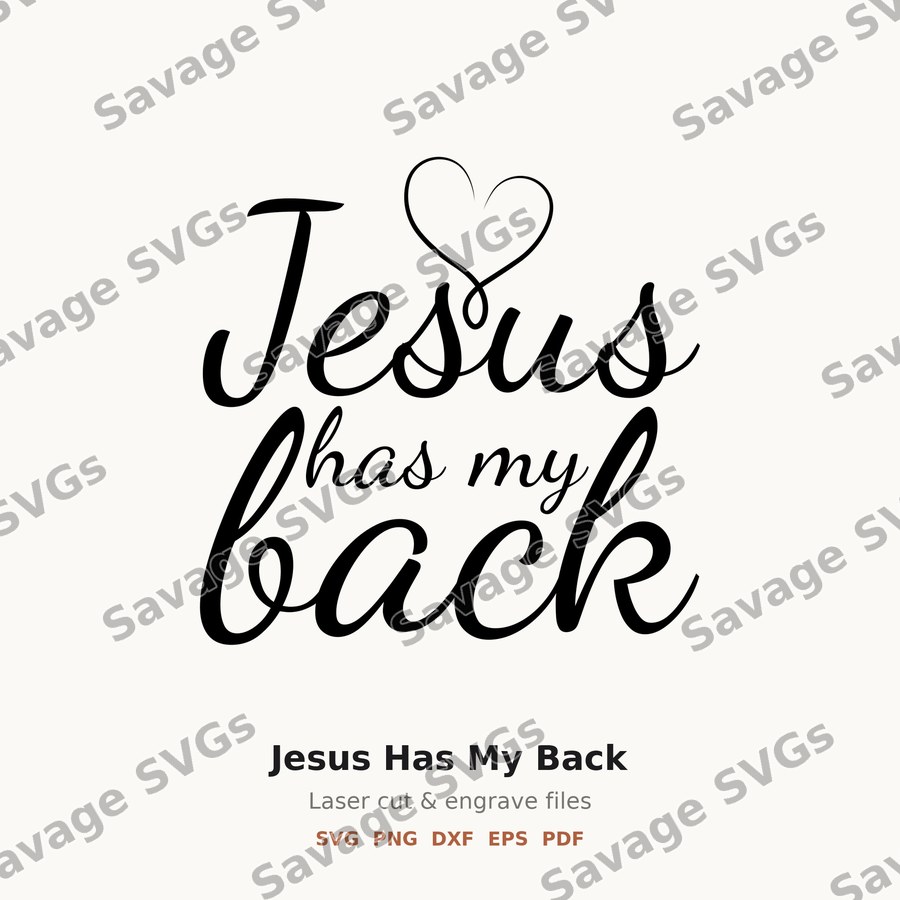 Jesus Has My Back