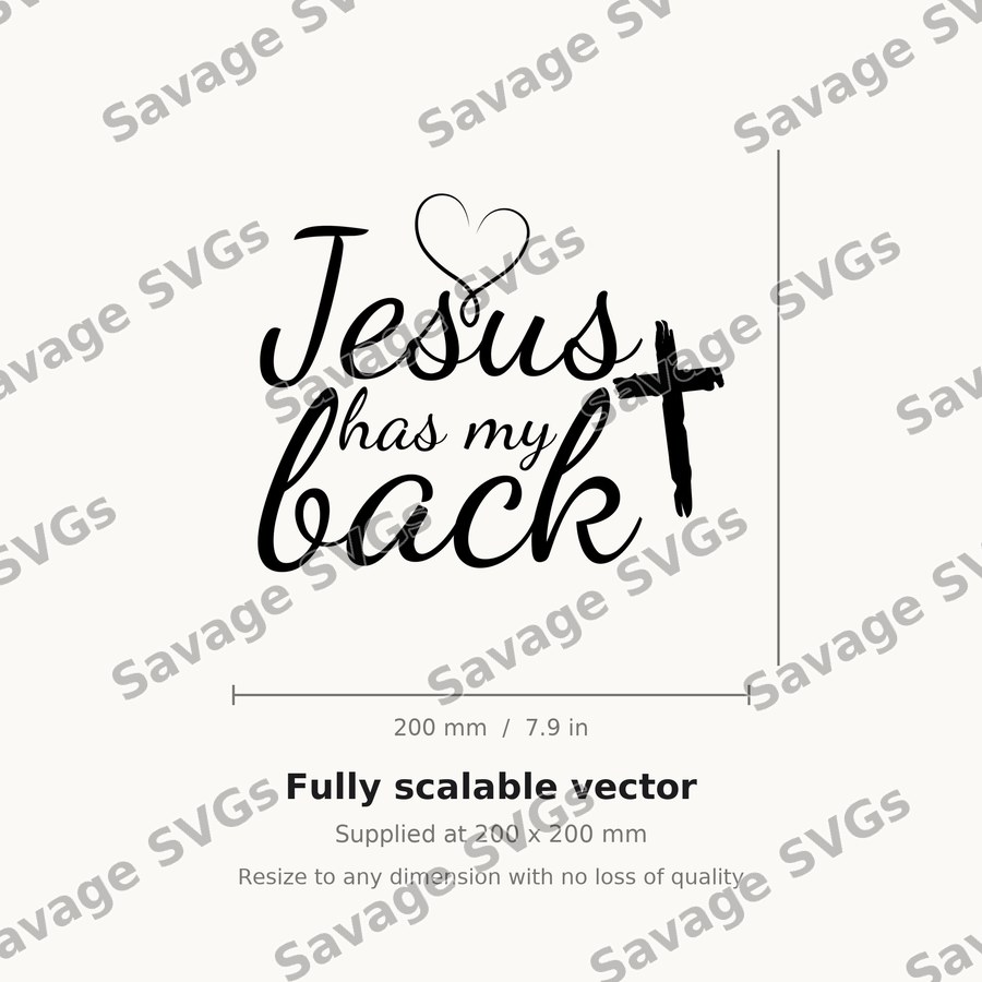 Jesus Has My Back