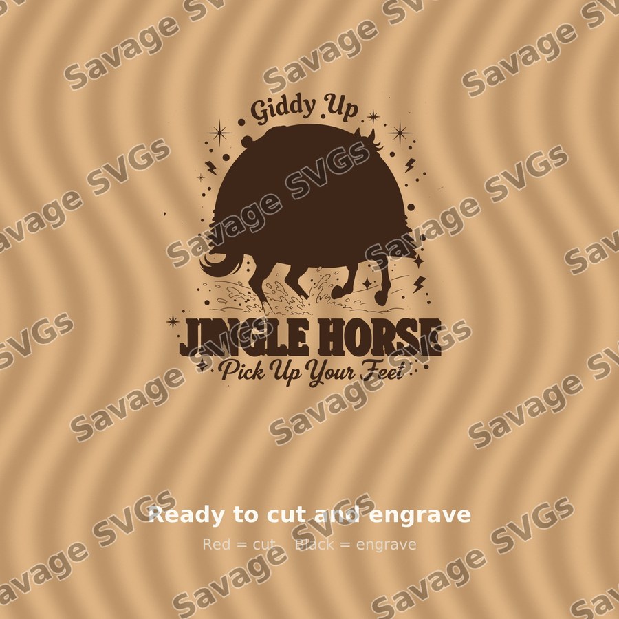 Jingle Horse Santa