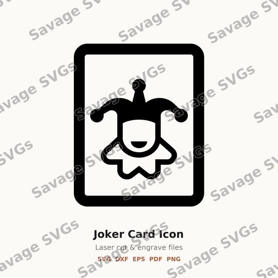Joker Card Icon