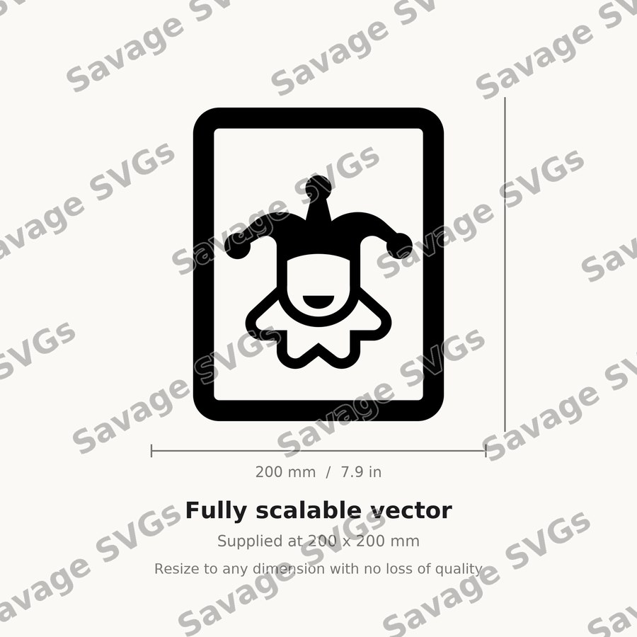 Joker Card Icon