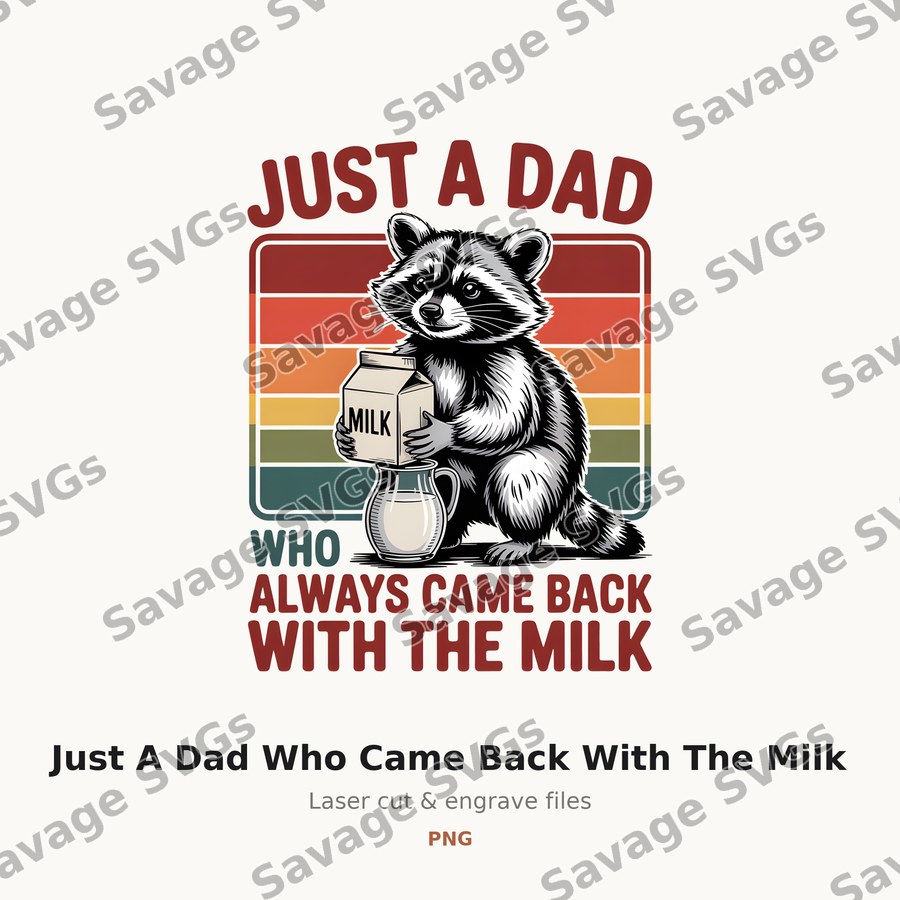 Just A Dad Who Came Back With The Milk
