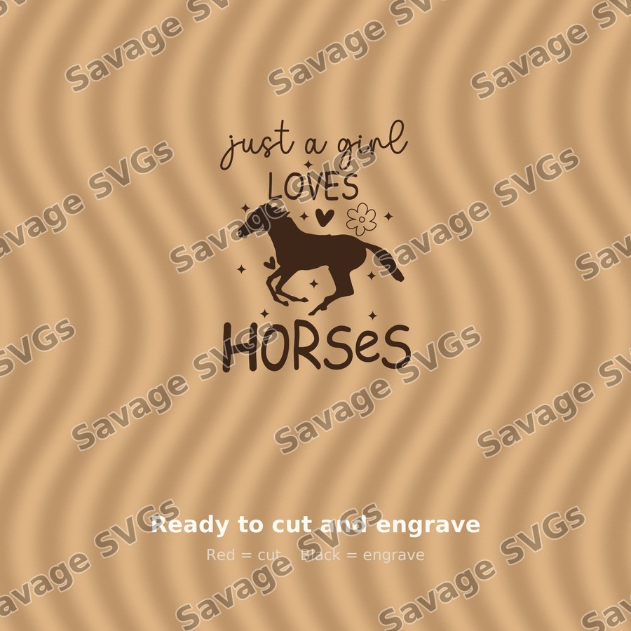 Just A Girl Loves Horses