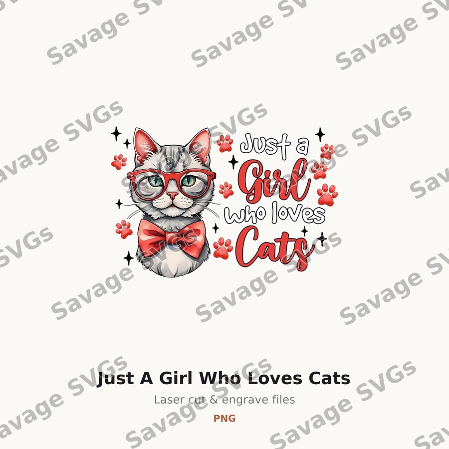 Just A Girl Who Loves Cats