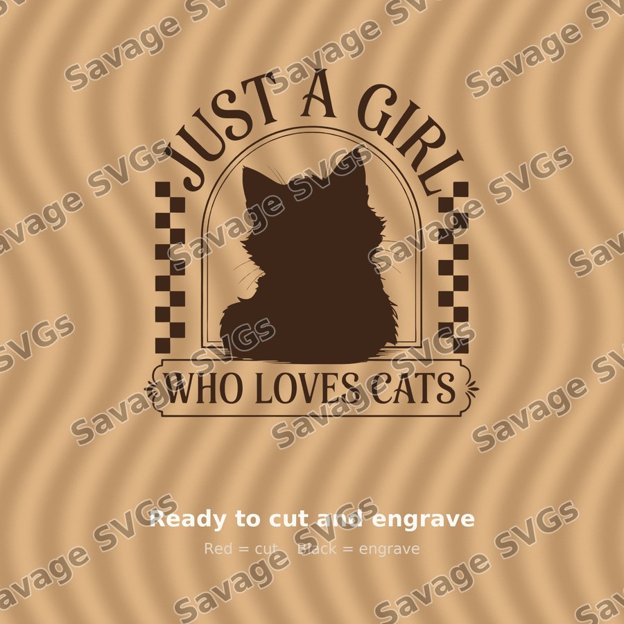 Just A Girl Who Loves Cats