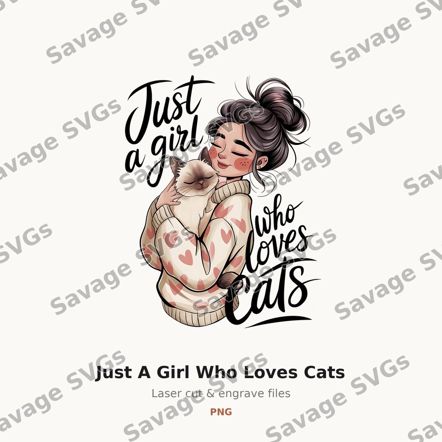 Just A Girl Who Loves Cats