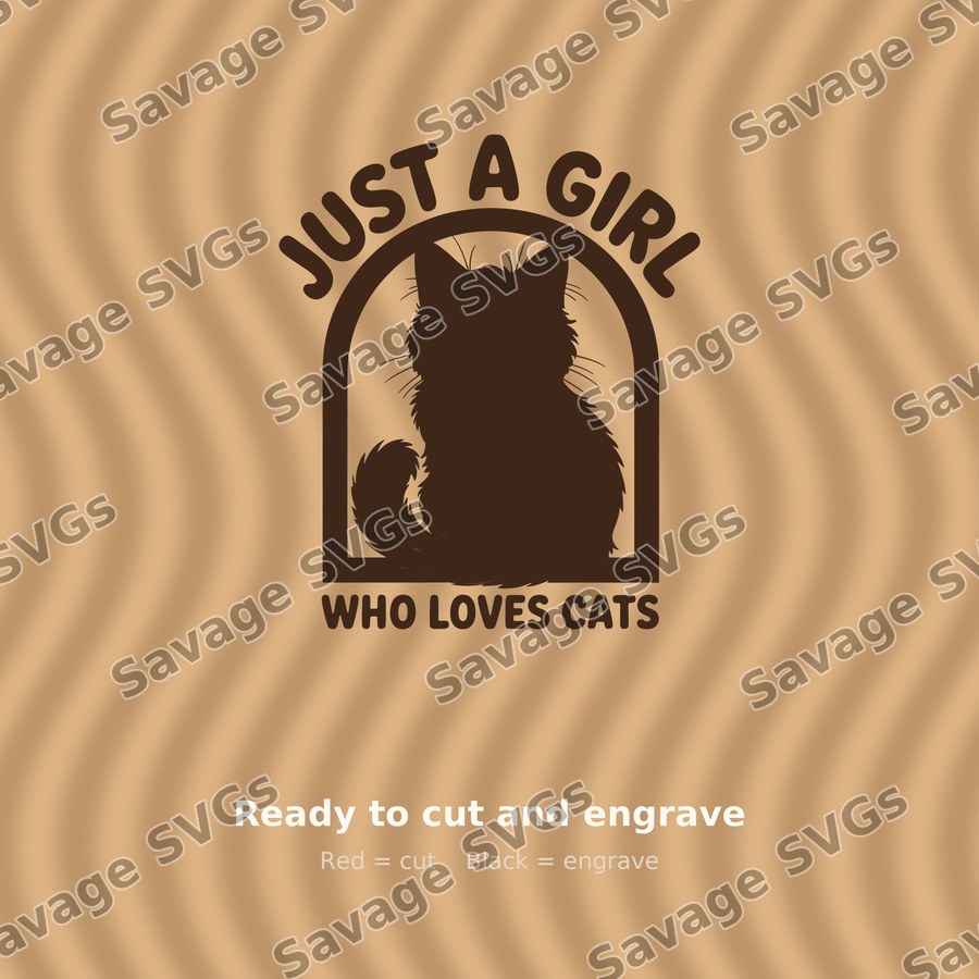 Just A Girl Who Loves Cats