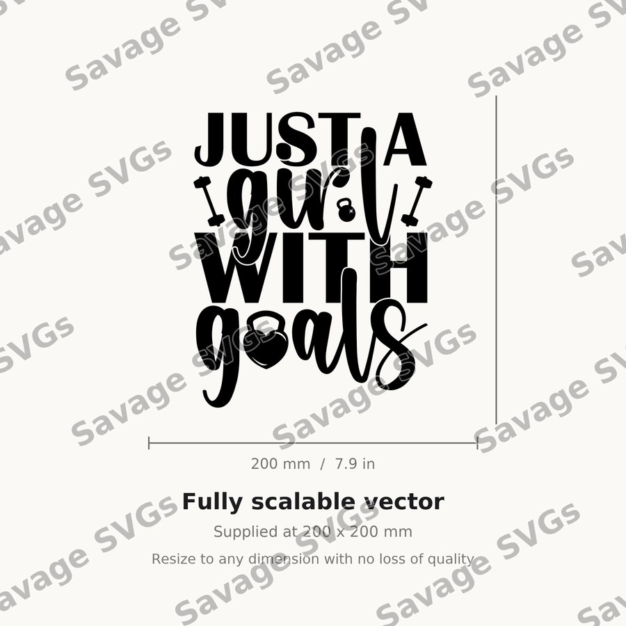 Just A Girl With Goals 01