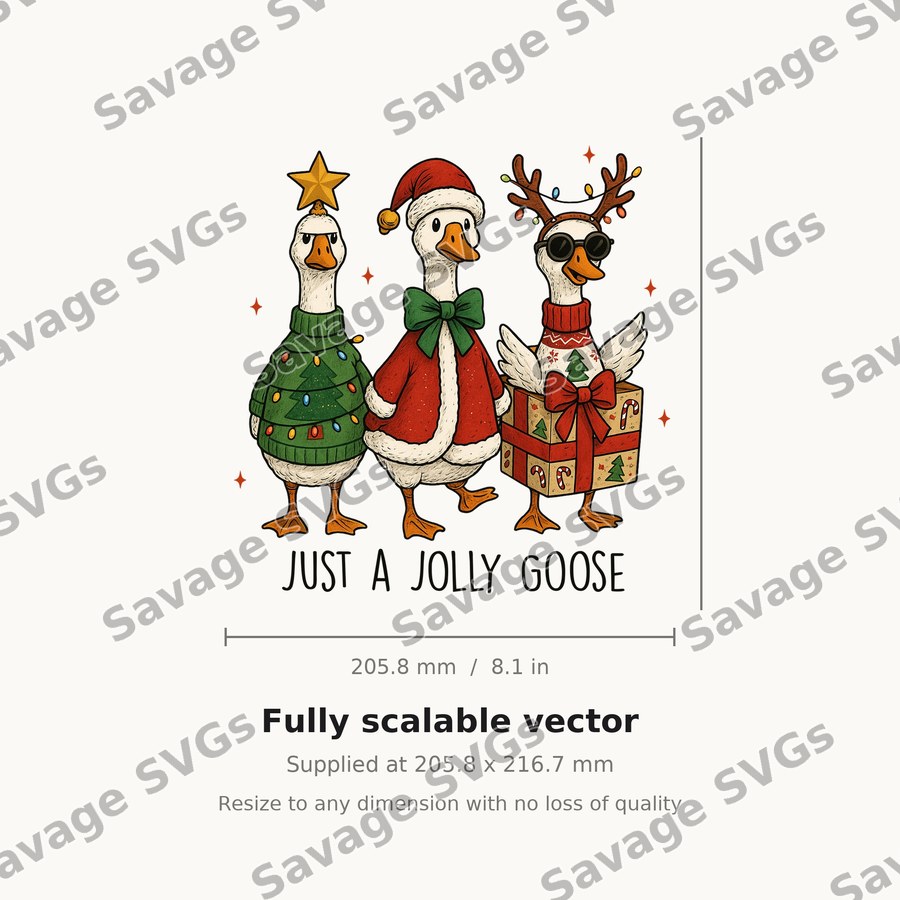 Just A Jolly Goose