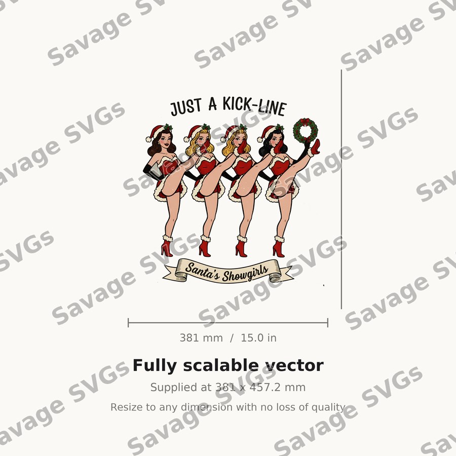 Just A Kick Line