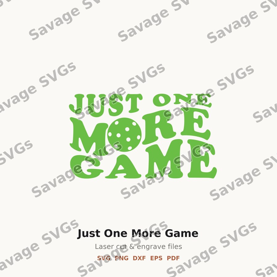 Just One More Game