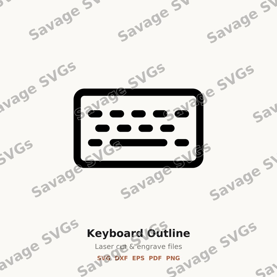 Keyboard Outline