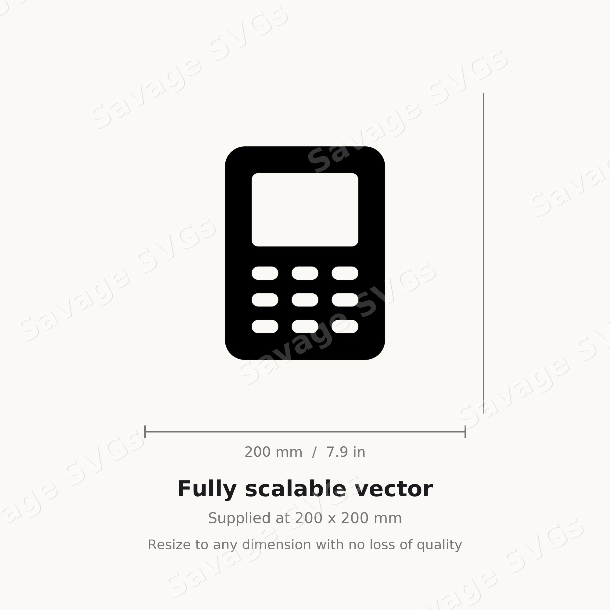 Keypad Phone Icon