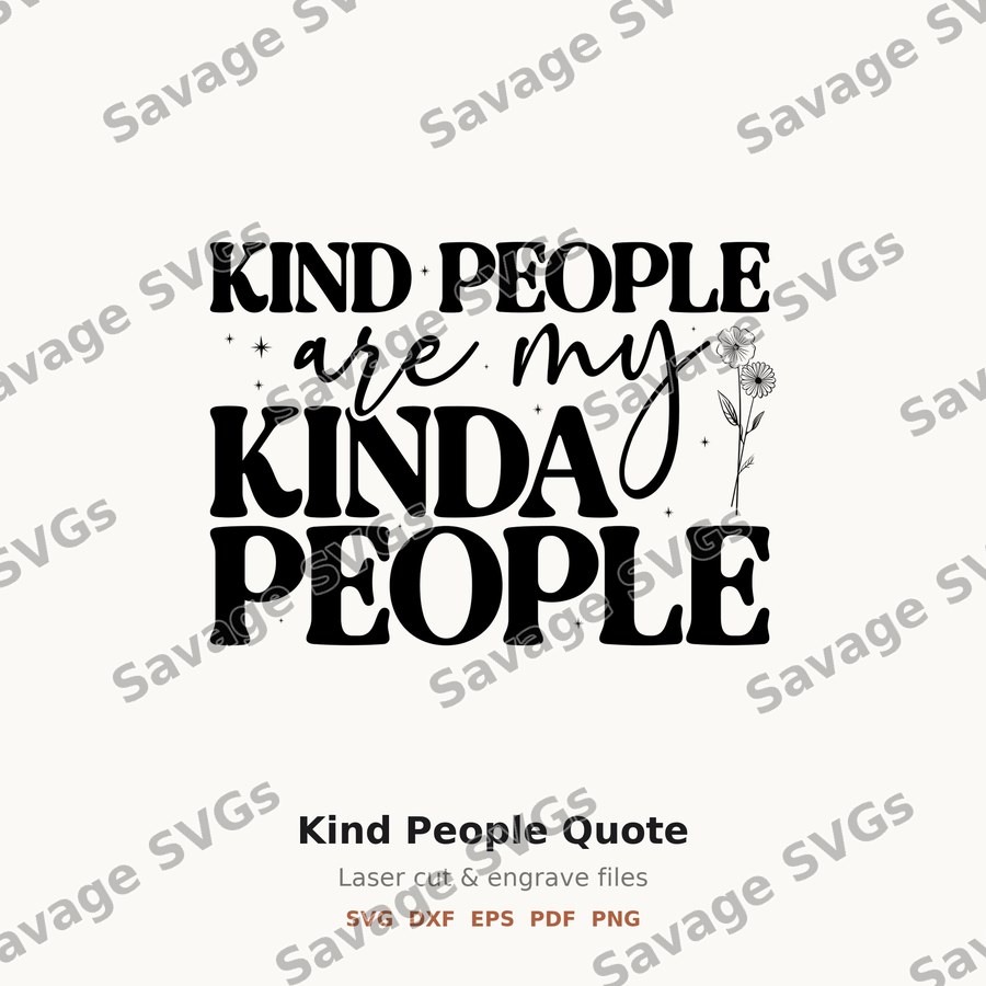 Kind People Quote