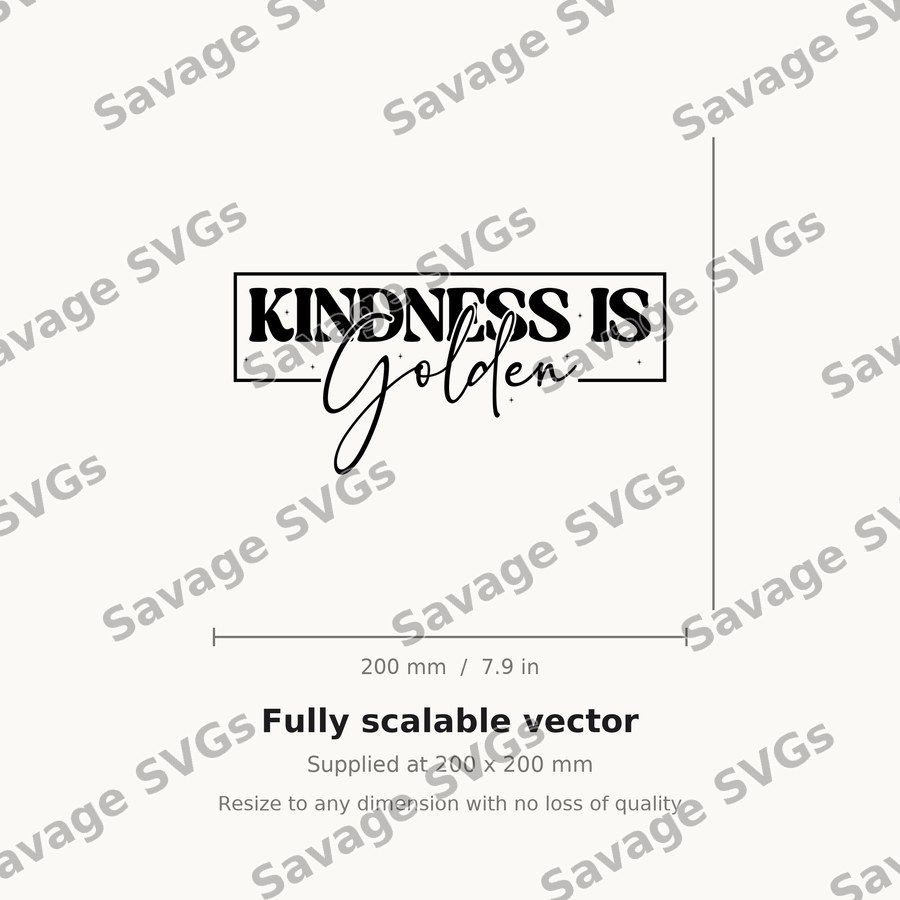 Kindness Is Golden