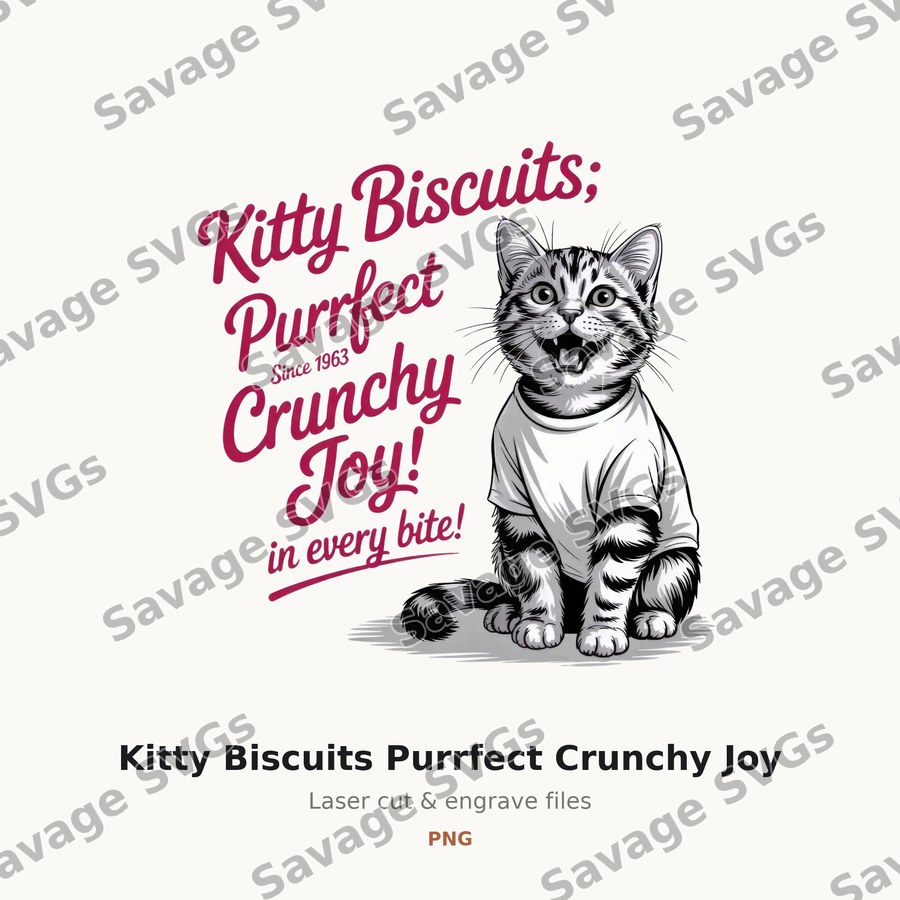 Kitty Biscuits Purrfect Crunchy Joy