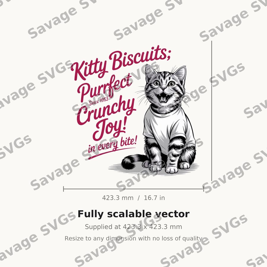 Kitty Biscuits Purrfect Crunchy Joy