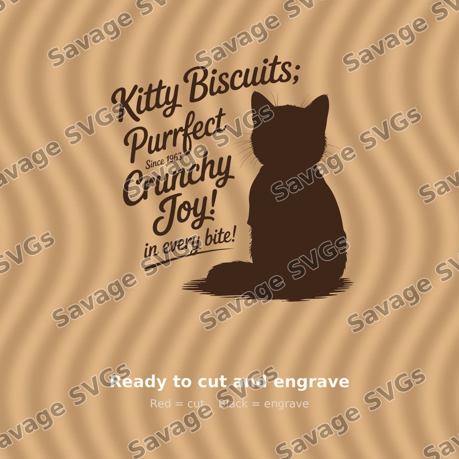 Kitty Biscuits Purrfect Crunchy Joy