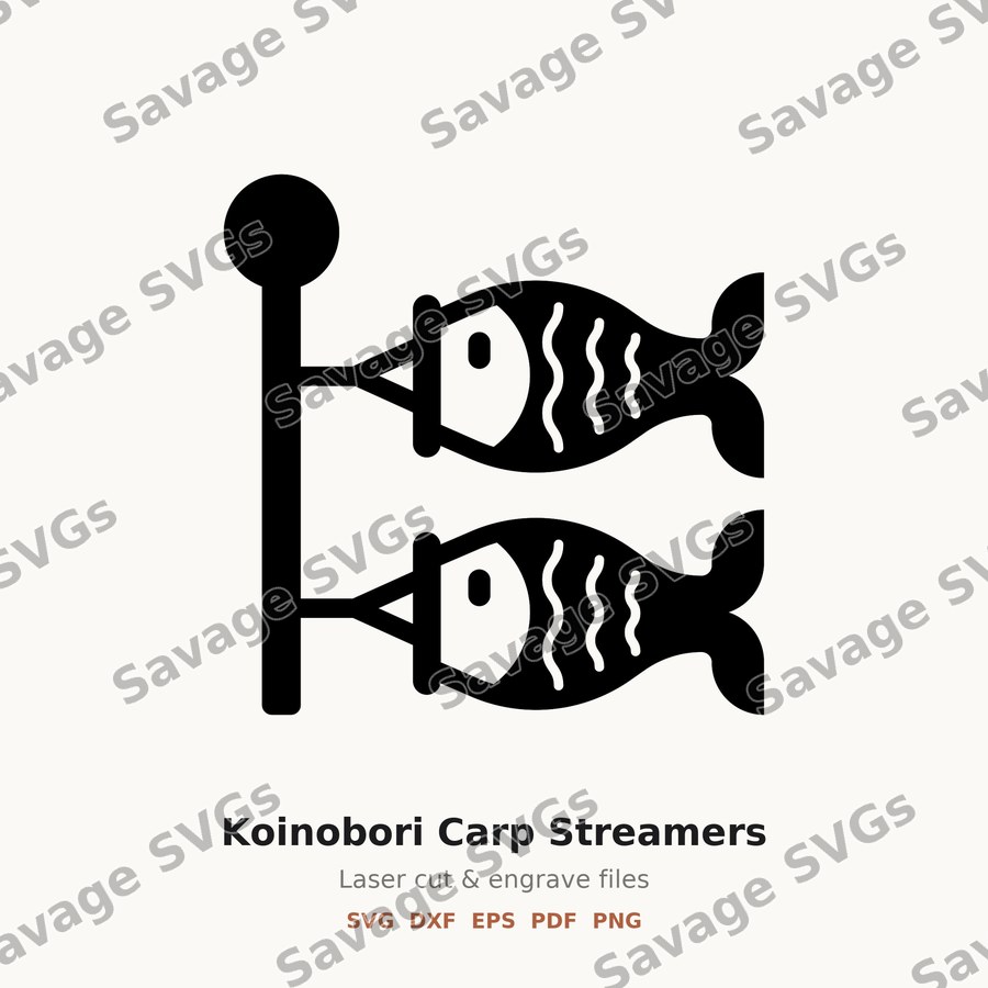 Koinobori Carp Streamers