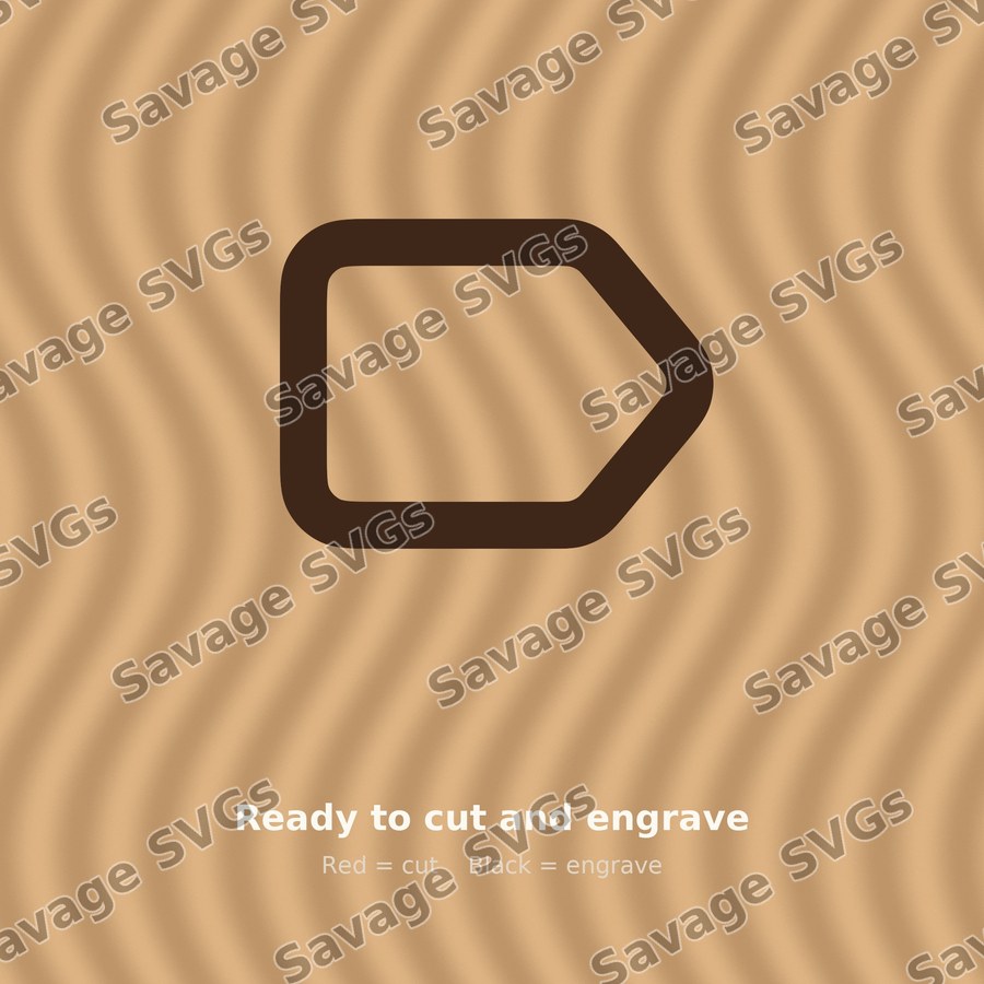 Price Tag Outline