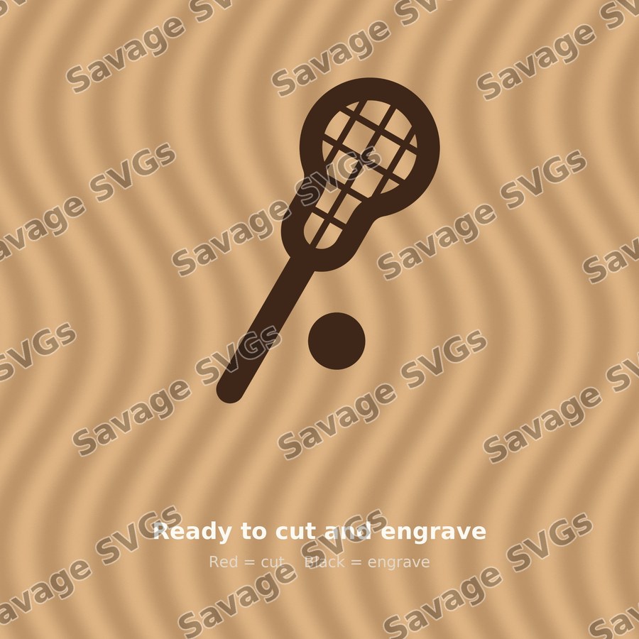 Lacrosse Stick and Ball